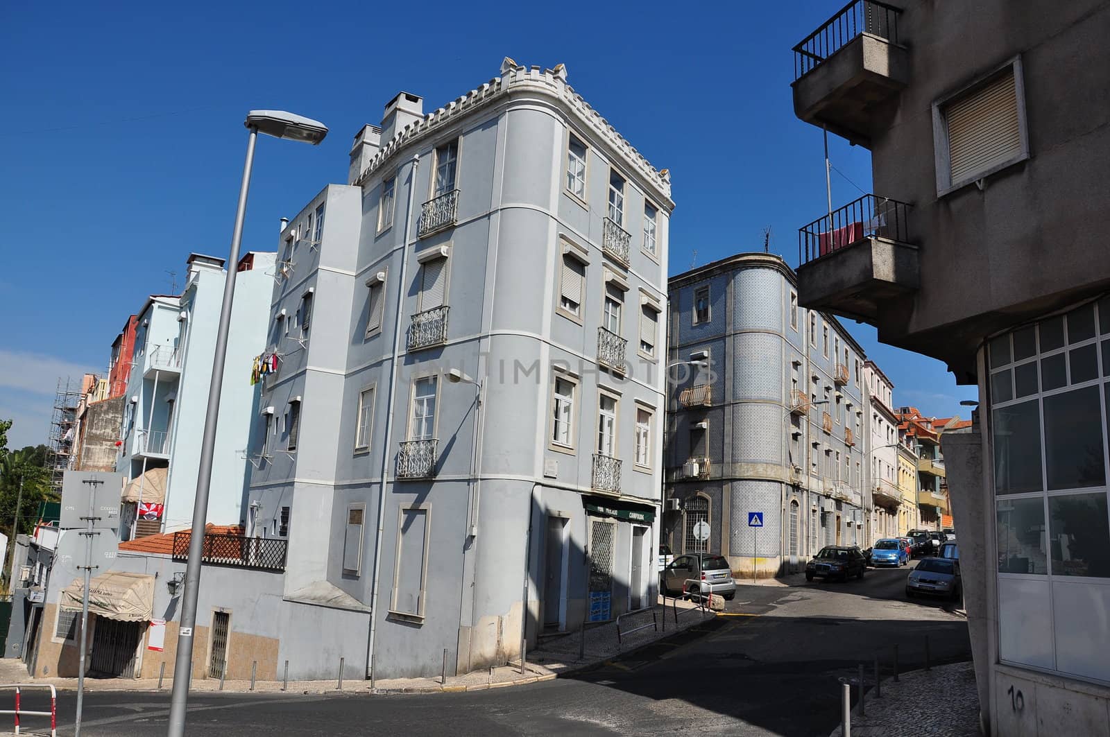 Historical water in the city of Lisbon built in the 18 th century, Portugal