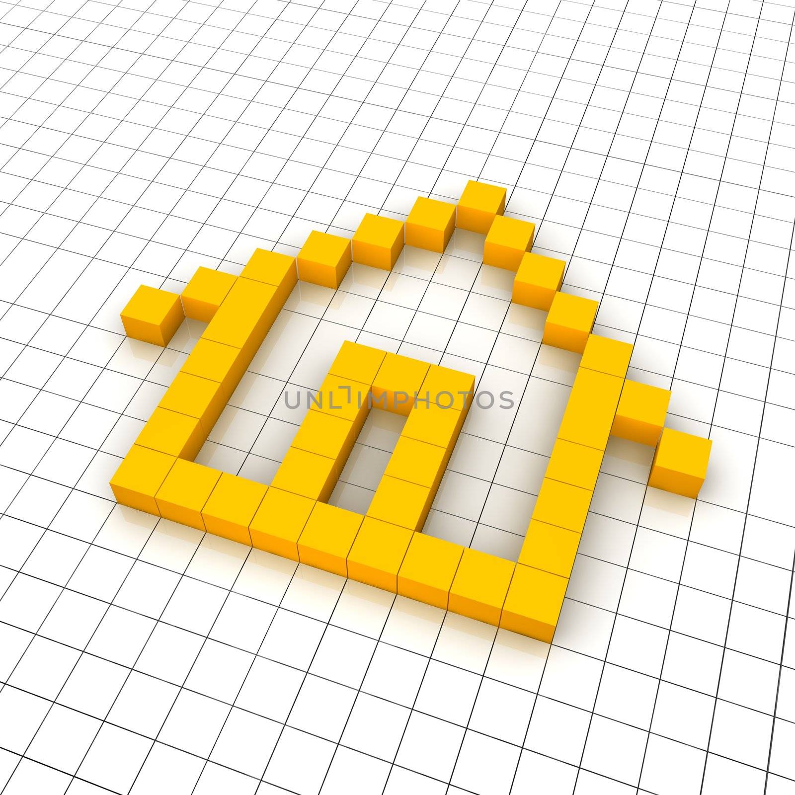 Home 3d icon by skvoor