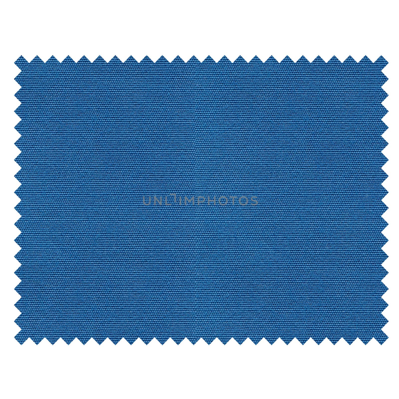 A fabric sample isolated over white background