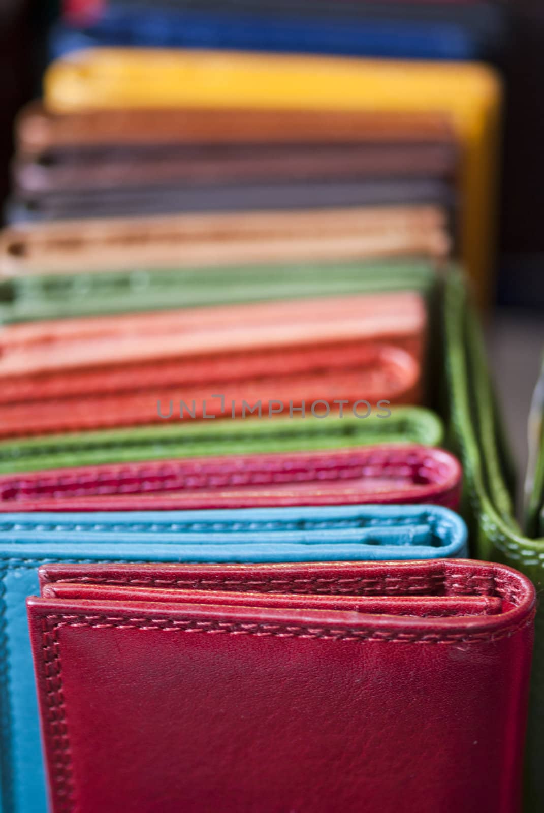 Market Colors and Objects in Florence, Italy