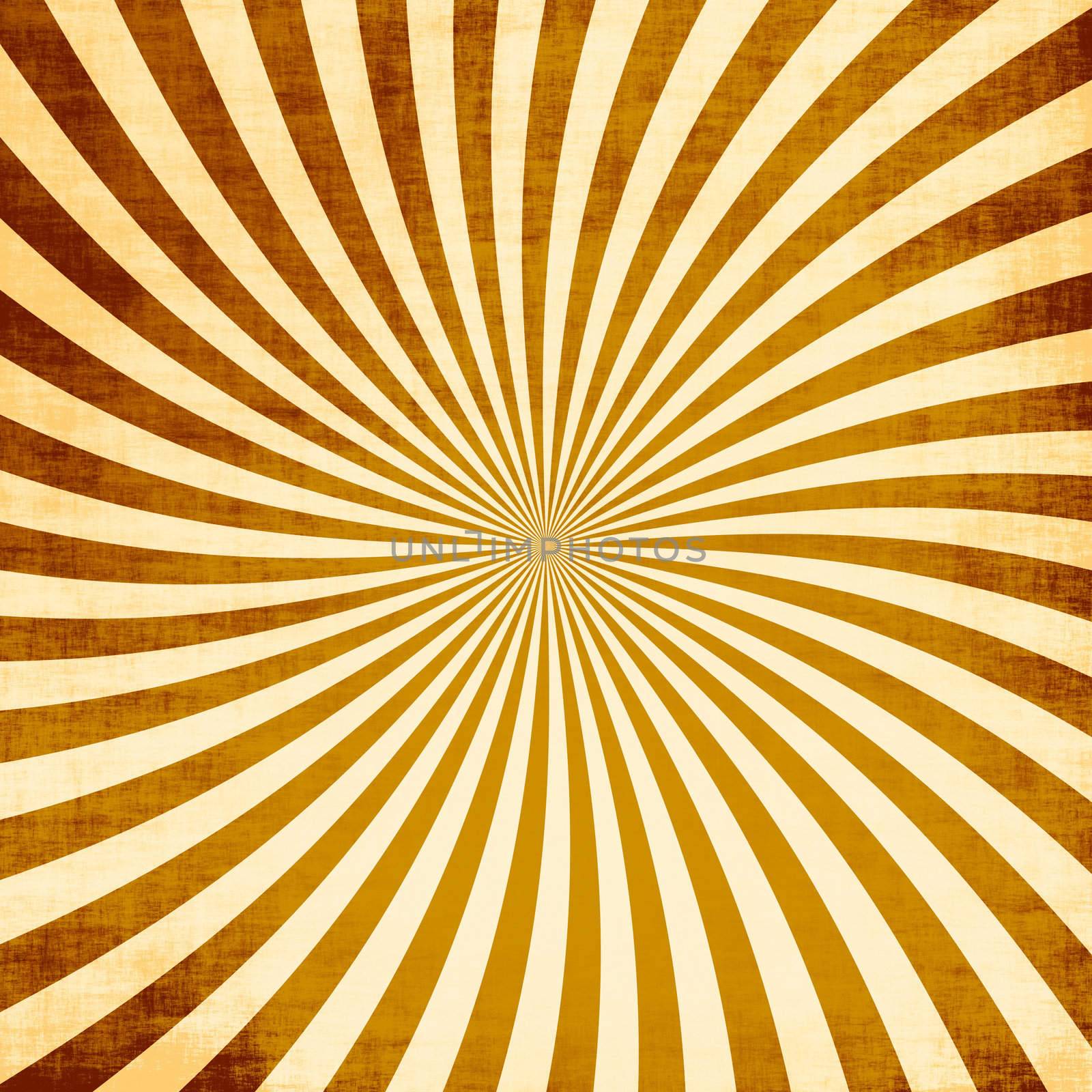 A retro or vintage looking rays pattern that works great as a background or backdrop.