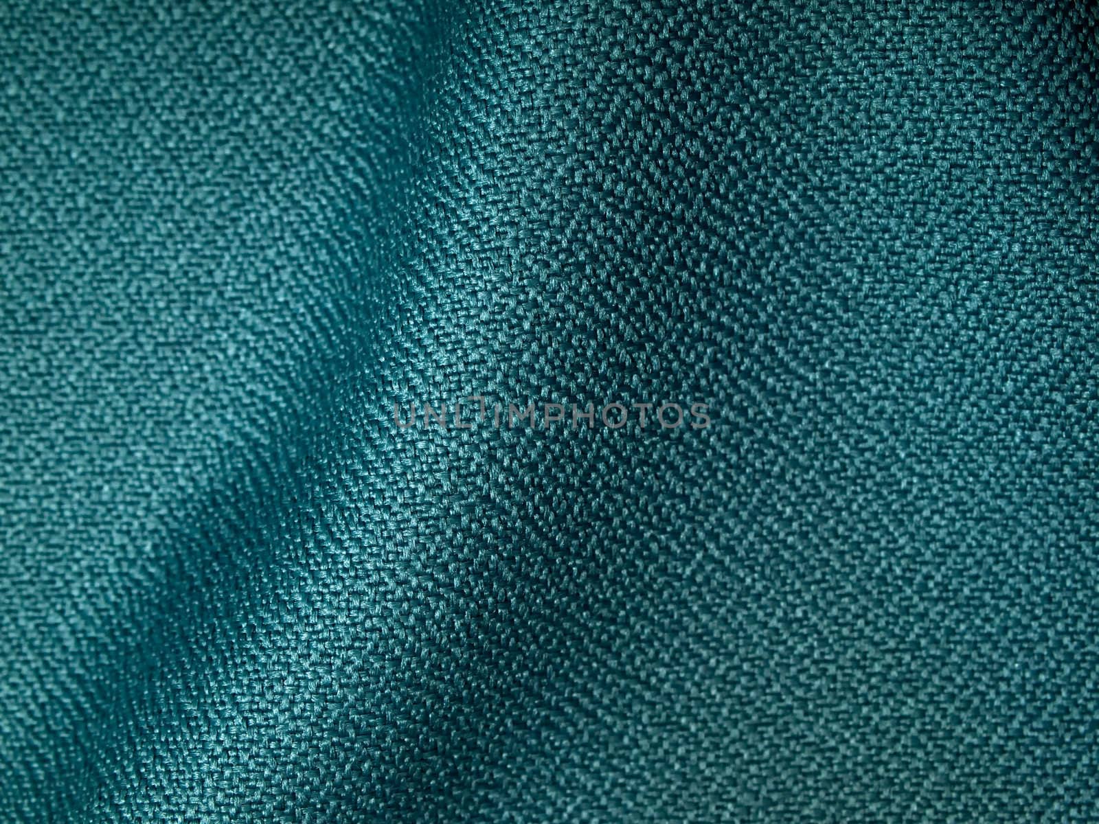 dark green fabric texture sample for interior design