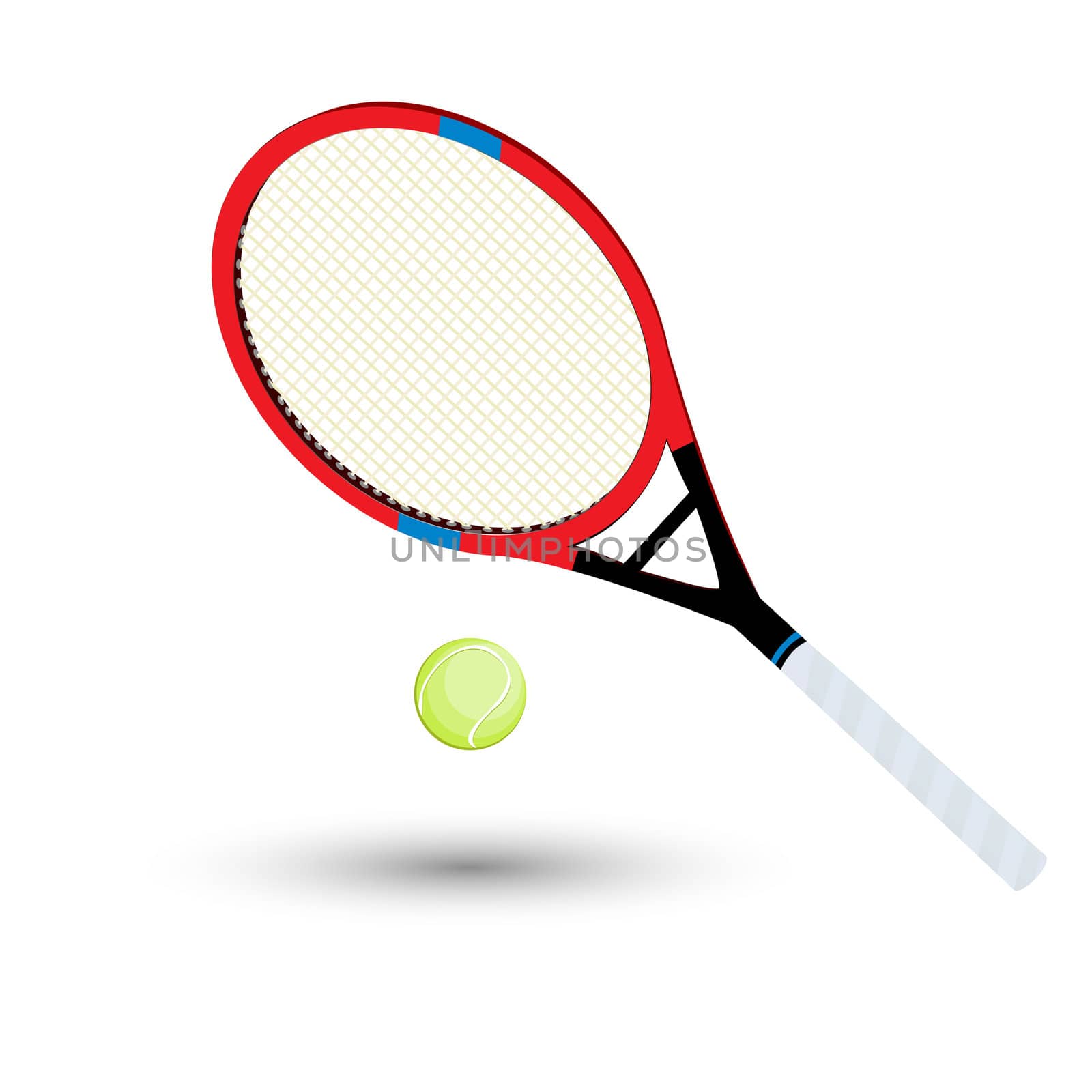 A tennis racket by Lirch