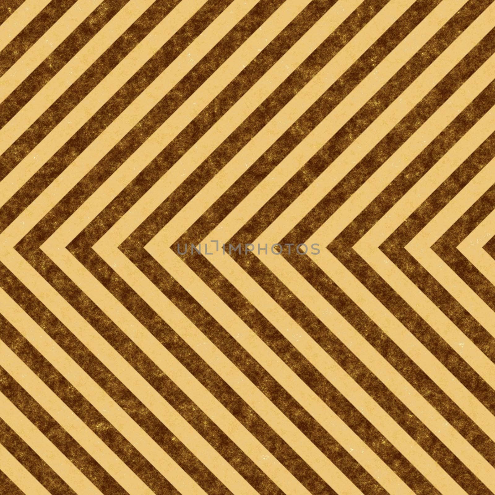 Grungy Brown Hazard Stripes by graficallyminded
