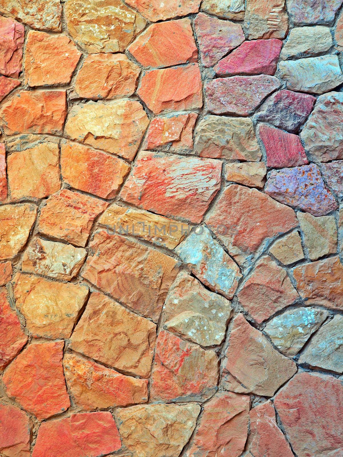 Rough dry stone wall. High resolution abstract image