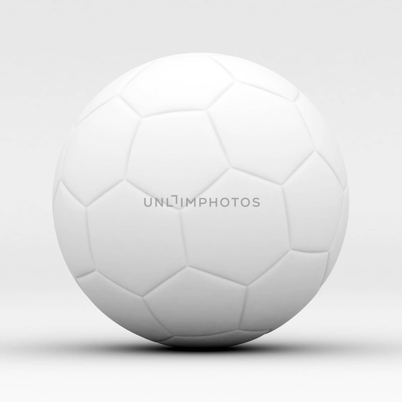 Picture a soccer ball on white background