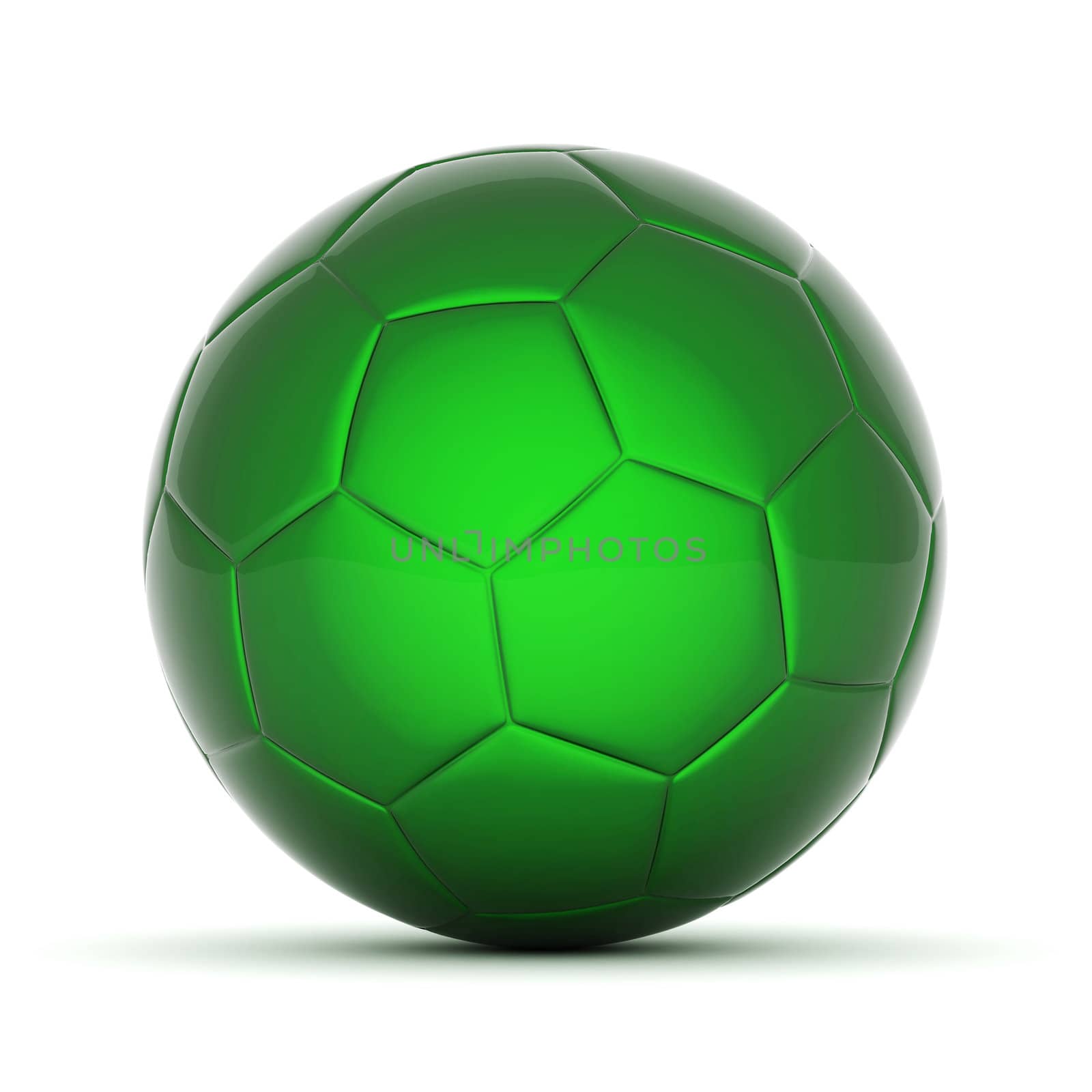 Picture a soccer ball on white background