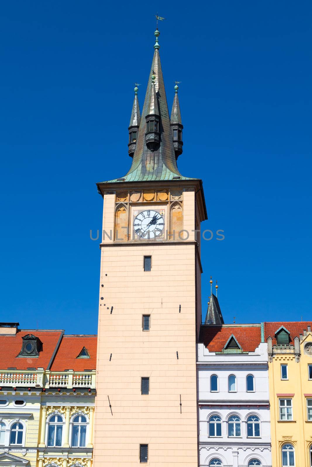 Water tower in the Old Town of Prague (Czech: Staromestska vodarenska vez)