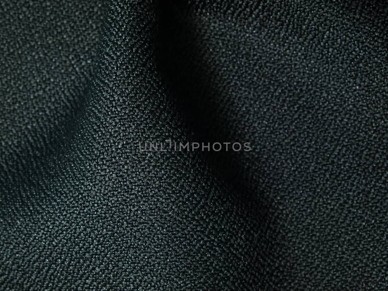 Black color of fabric background