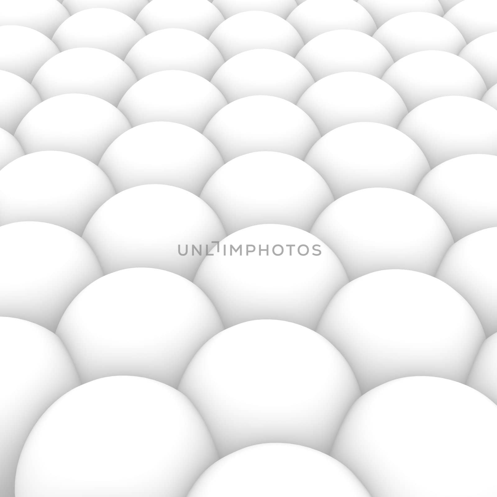Spheres pattern abstract background. 3d rendered image.