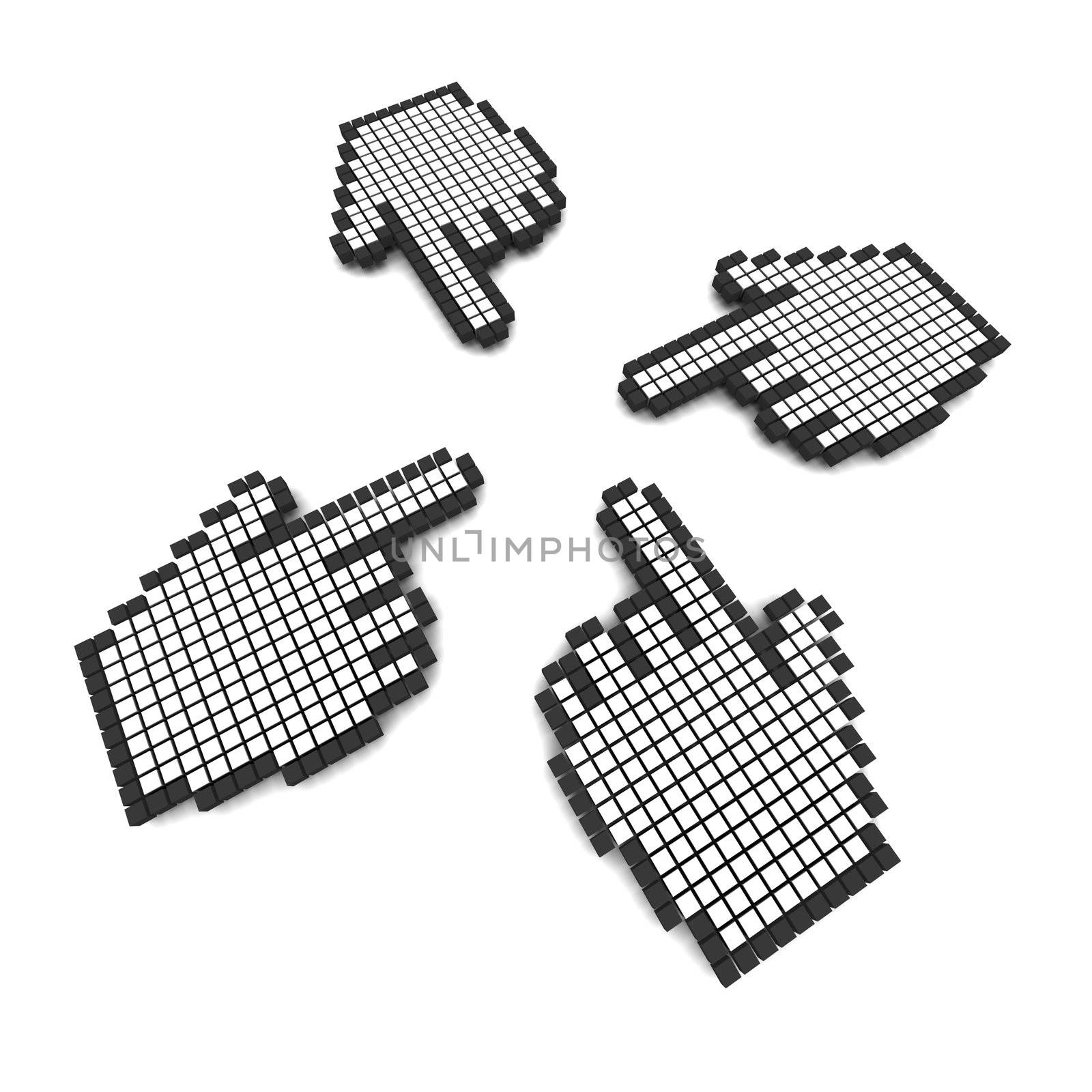 Computer hand cursors by skvoor