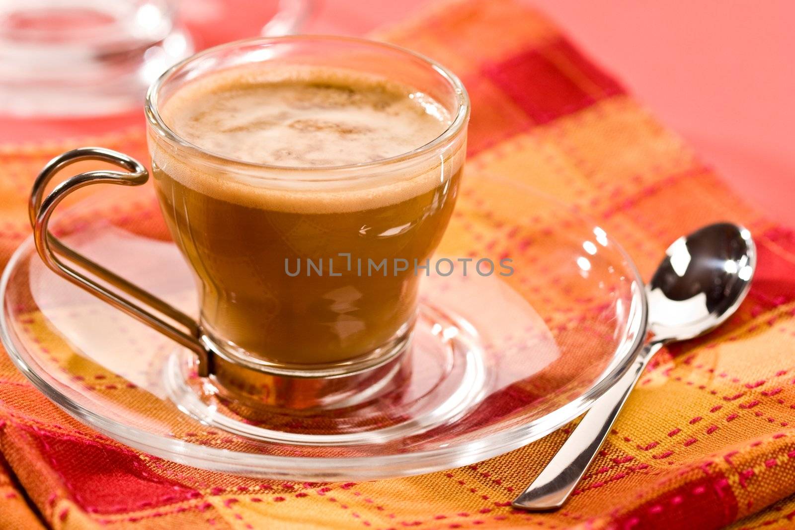 macro picture, cup of coffe, cappuccino