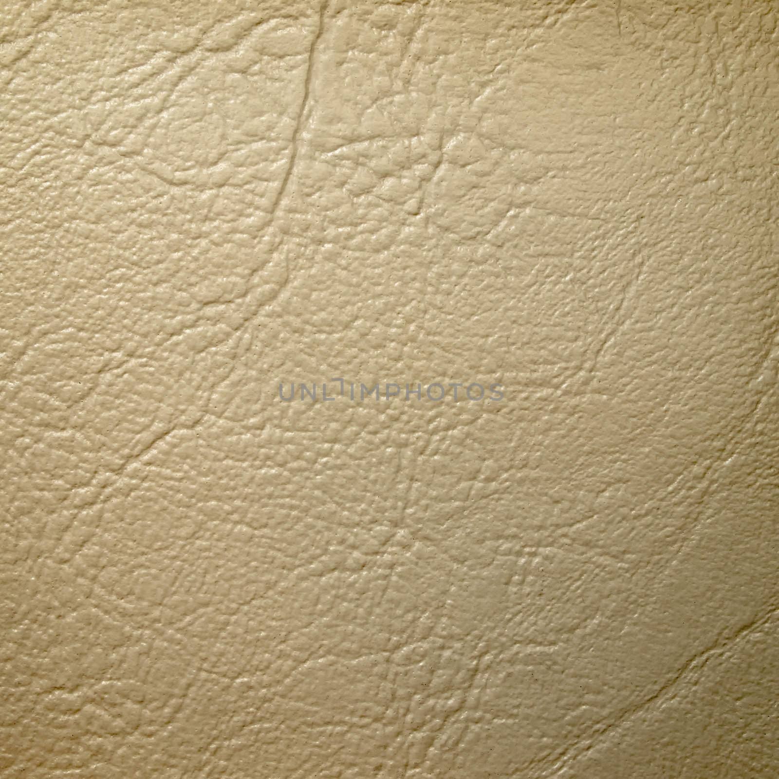 Cream color Leatherette textuer sample Background