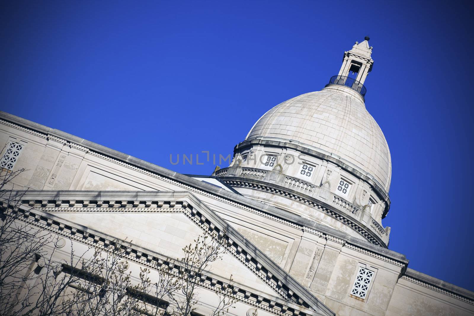 State Capitol of Kentucky - Vintage style photo