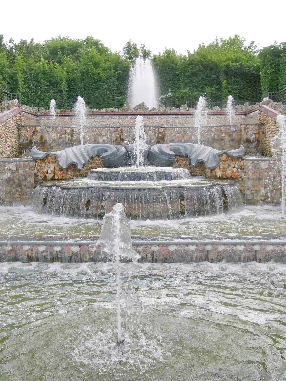 Baroque fountain, Paris, France