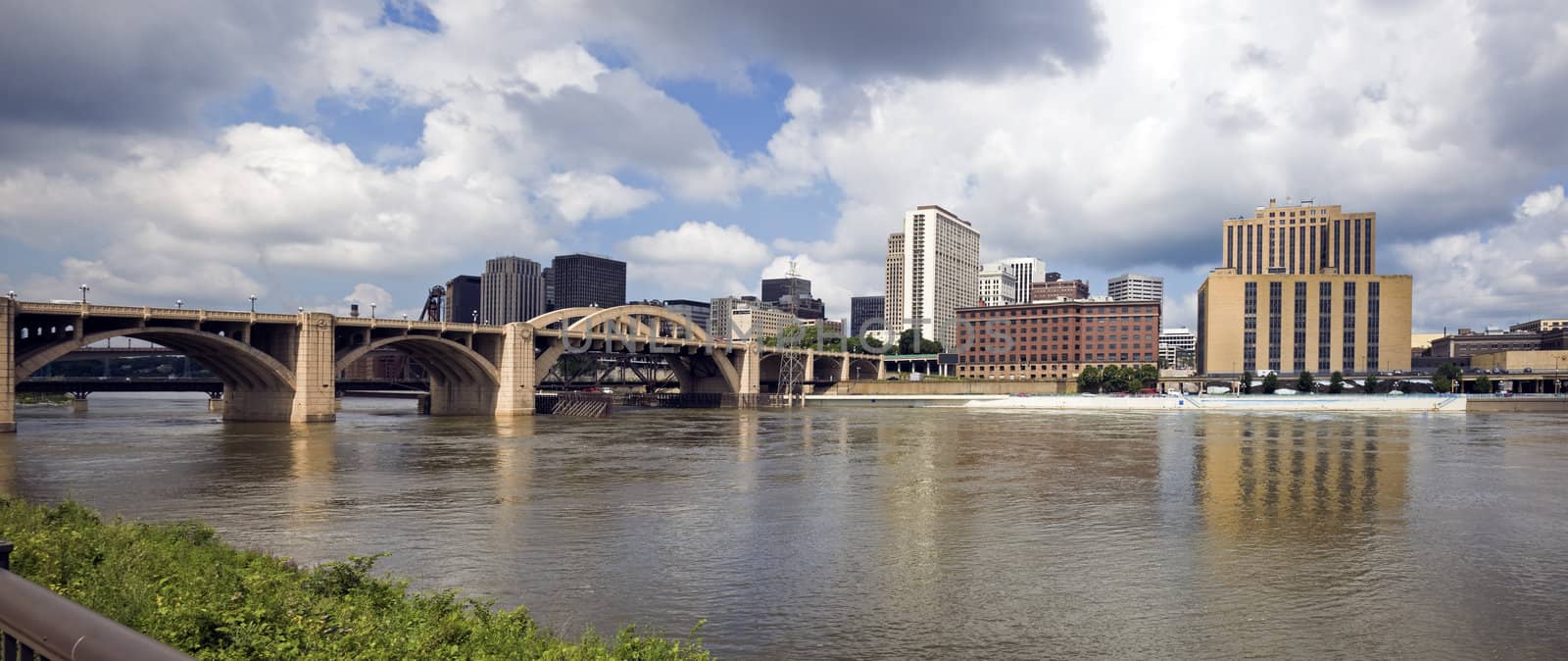 Panoramic Grand Rapids, Michigan, USA. by benkrut