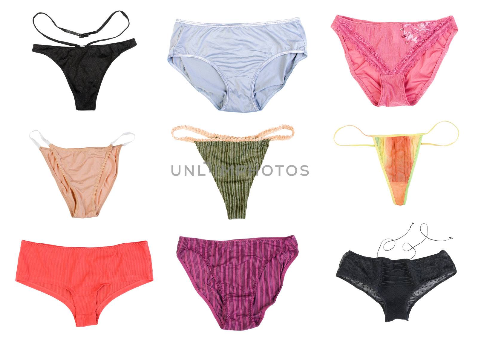 Female panties collection #1 | Isolated by zakaz