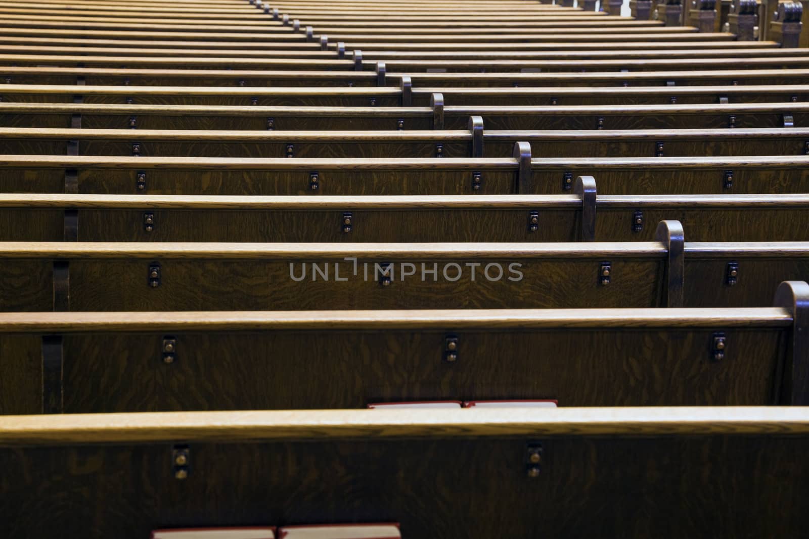 Benches in the church   by benkrut