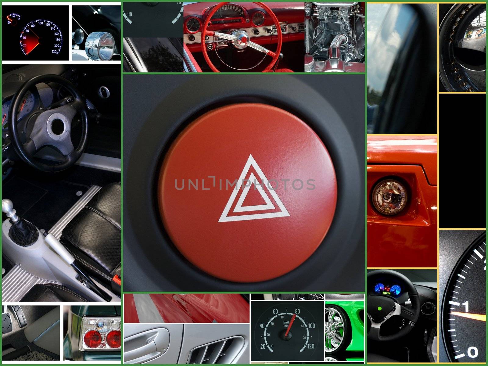 A collage of car  by Baltus