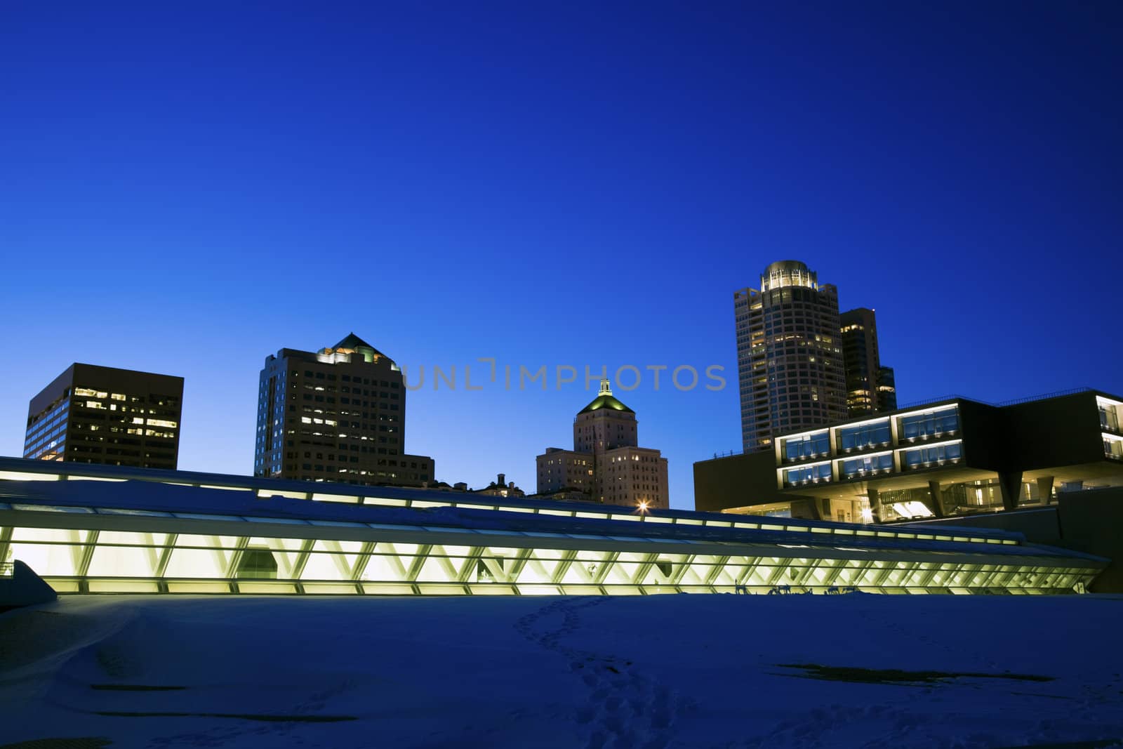 Downtown Milwaukee by benkrut
