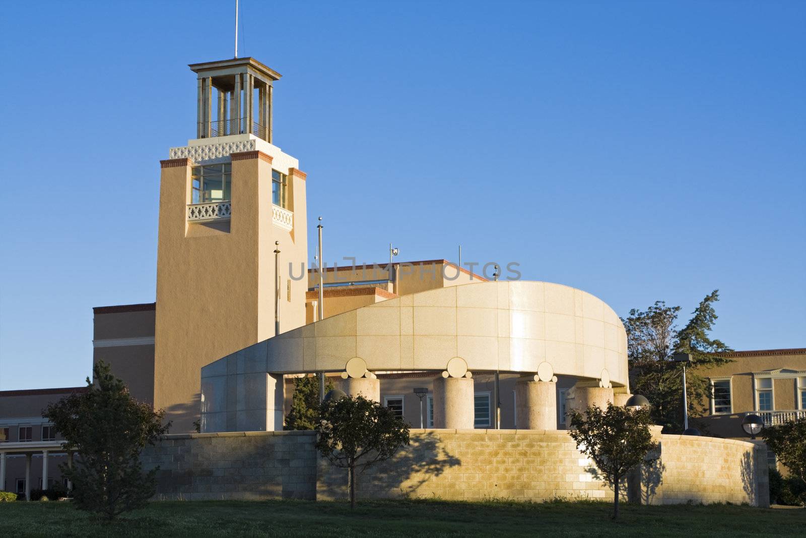 State Capitol of New Mexico in Santa Fe.