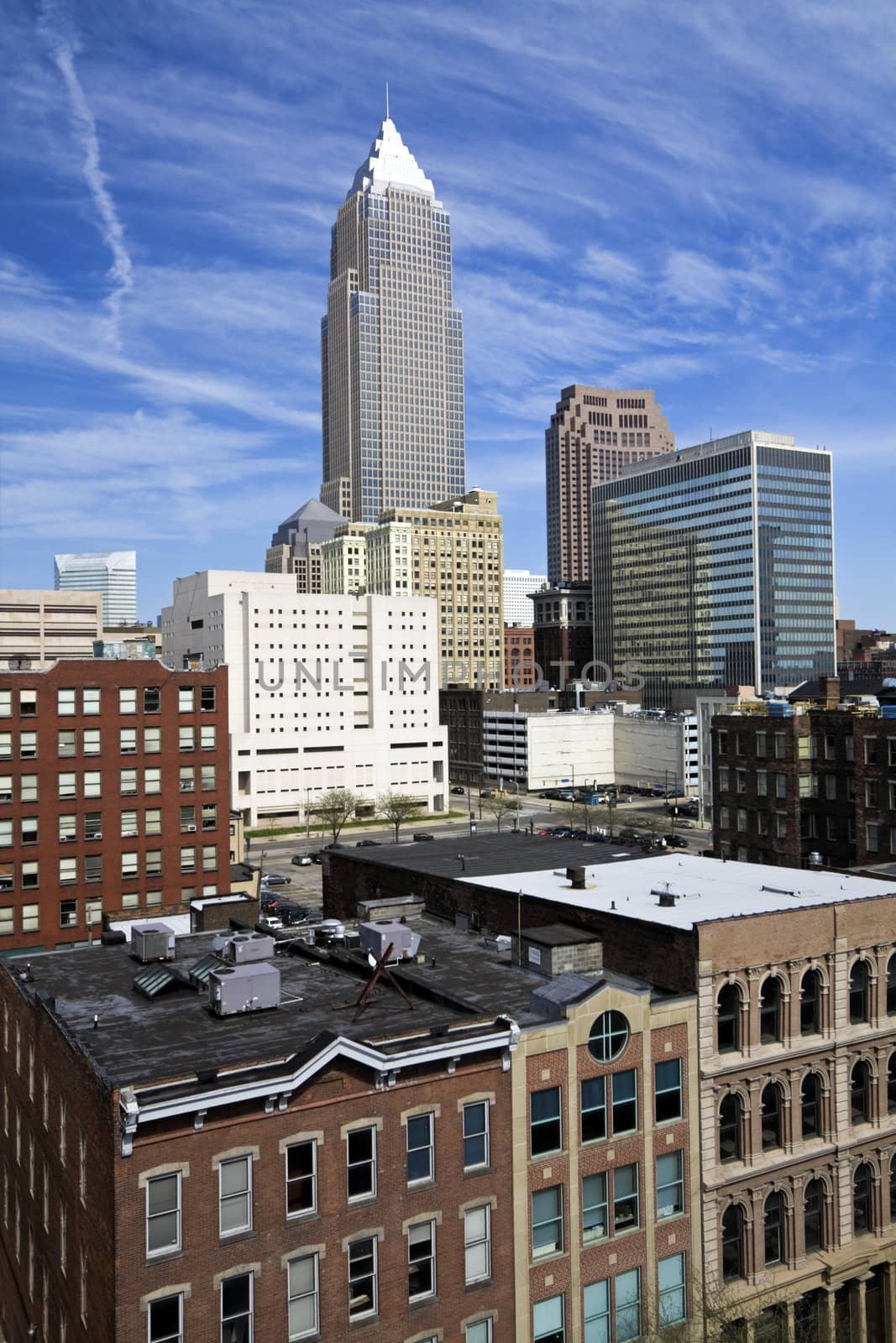 Cleveland vista - seen late afternoon.