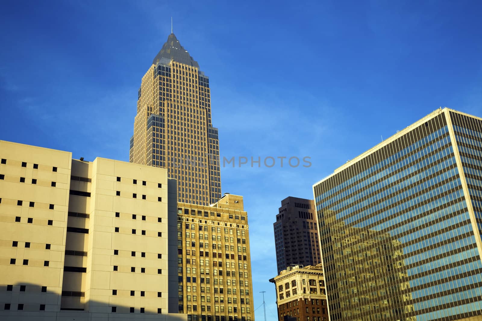 Skyscrapers in Cleveland by benkrut