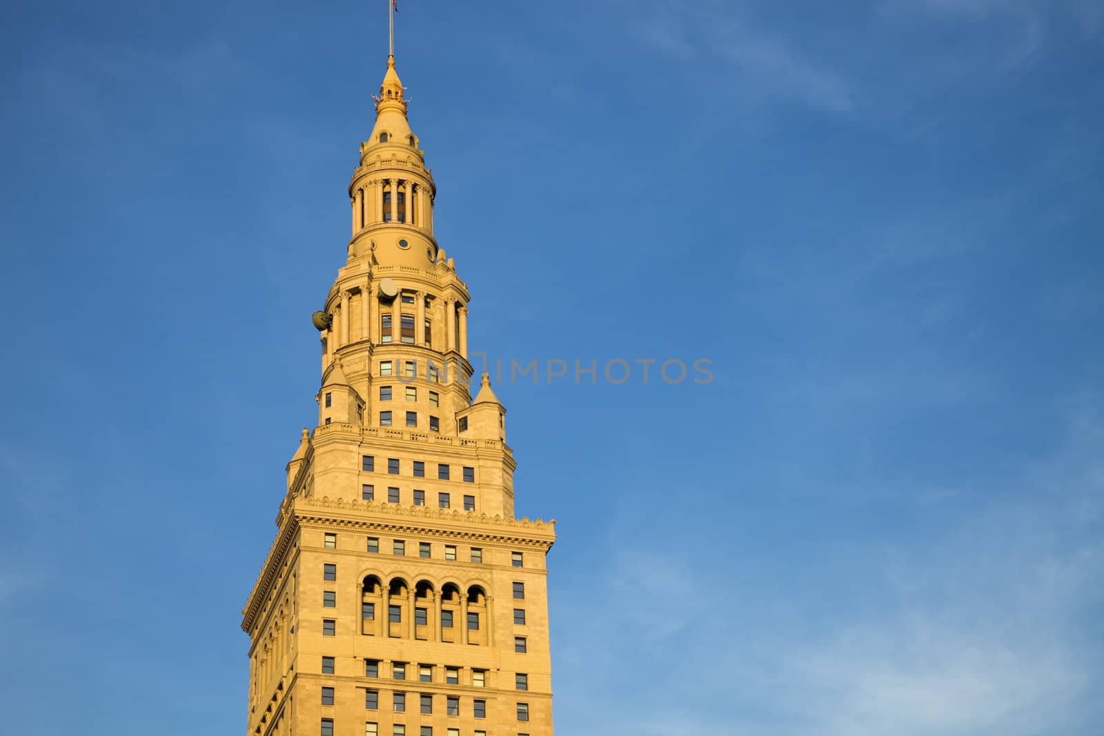 Historic building in downtown Cleveland by benkrut