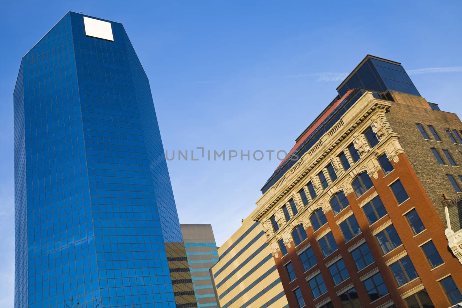 Old and new - Architecture of Lexington Kentucky.