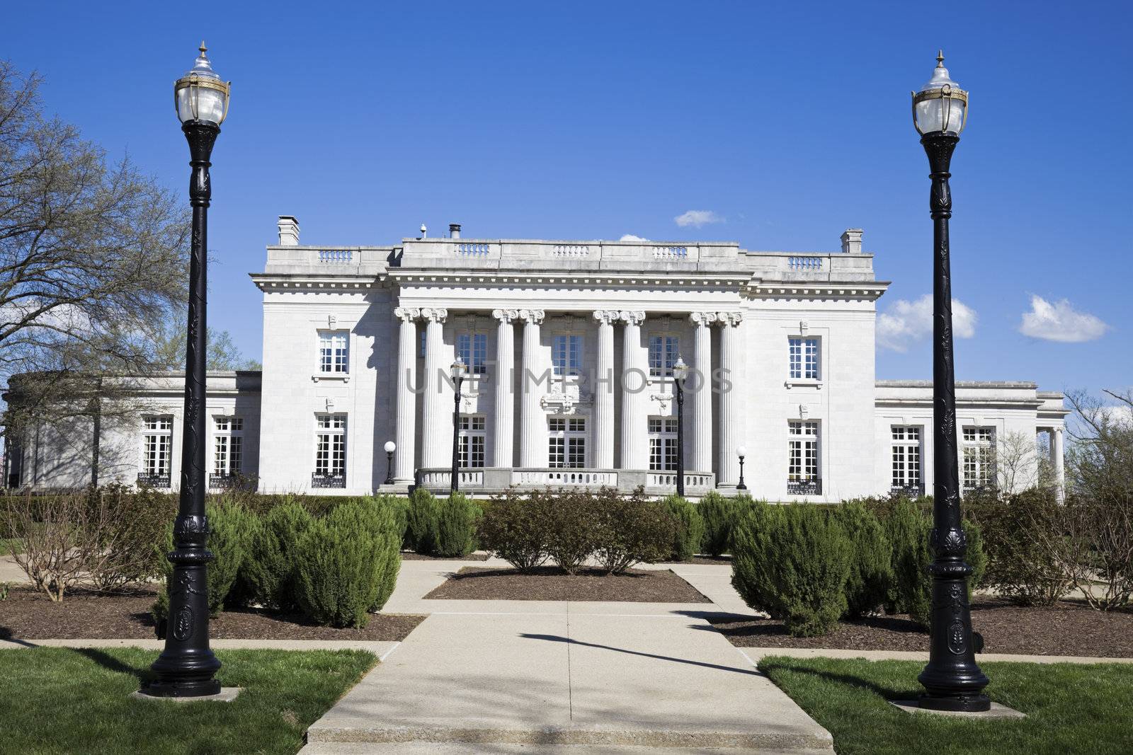 Governor's Mansion in Frankfort, Kentucky. State Capitol complex.