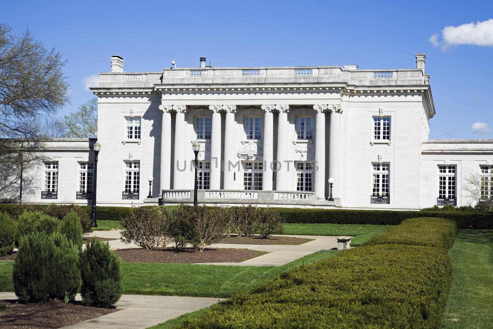 Governor's Mansion in Frankfort, Kentucky. State Capitol complex.