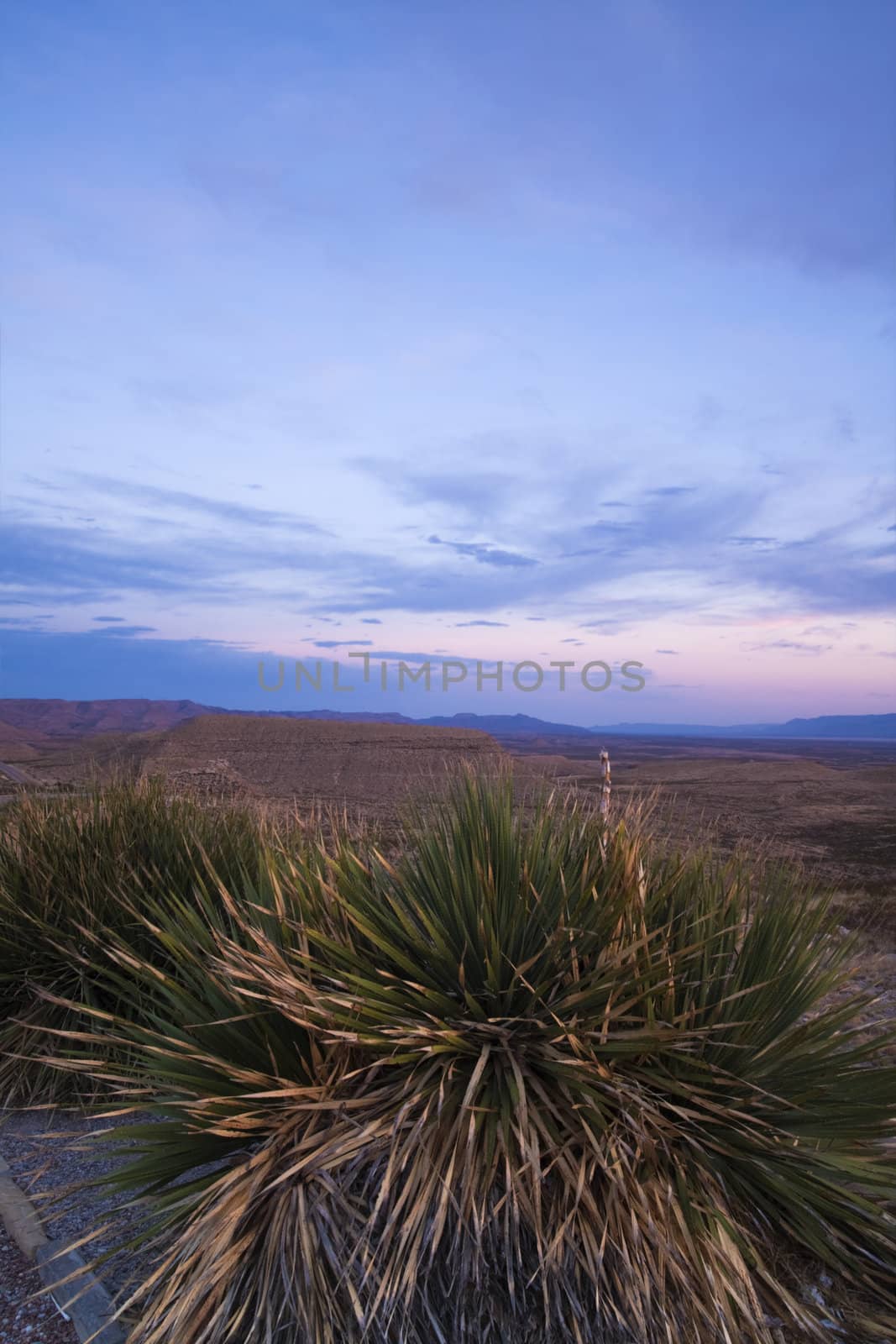 Sunset in Guadalupe Mountains by benkrut