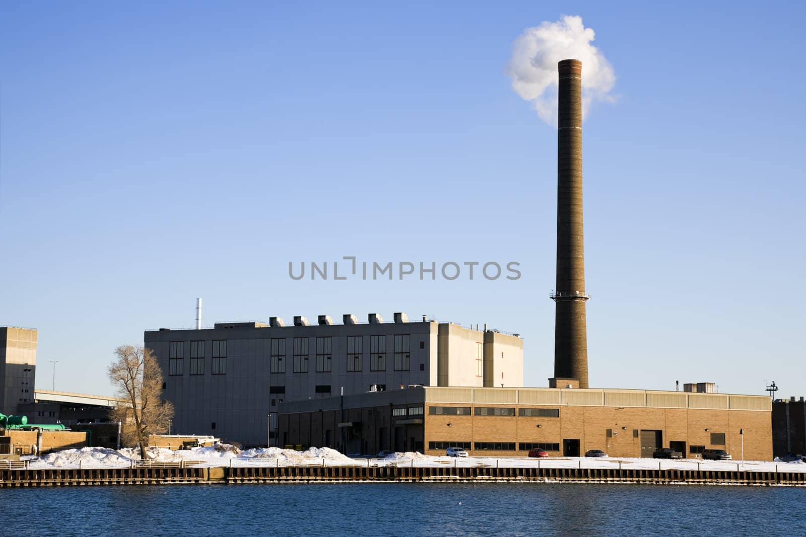 Factory in downtown -  Milwaukee, Wisconsin.