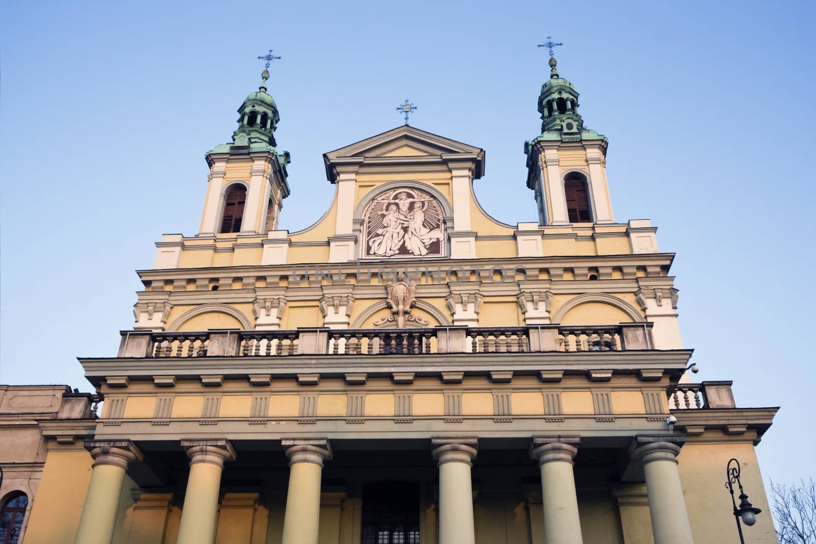 Cathedral in Lublin, Eastern Poland.