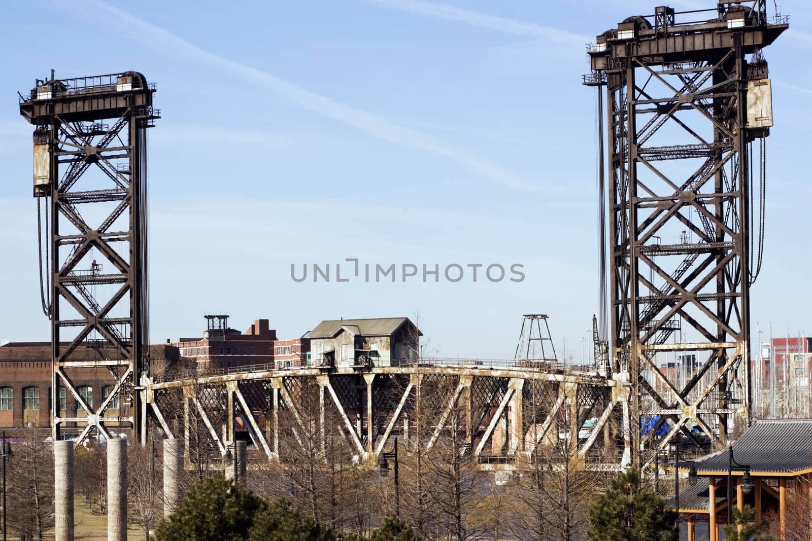 Old Bridge in Chicago Chicago, IL.