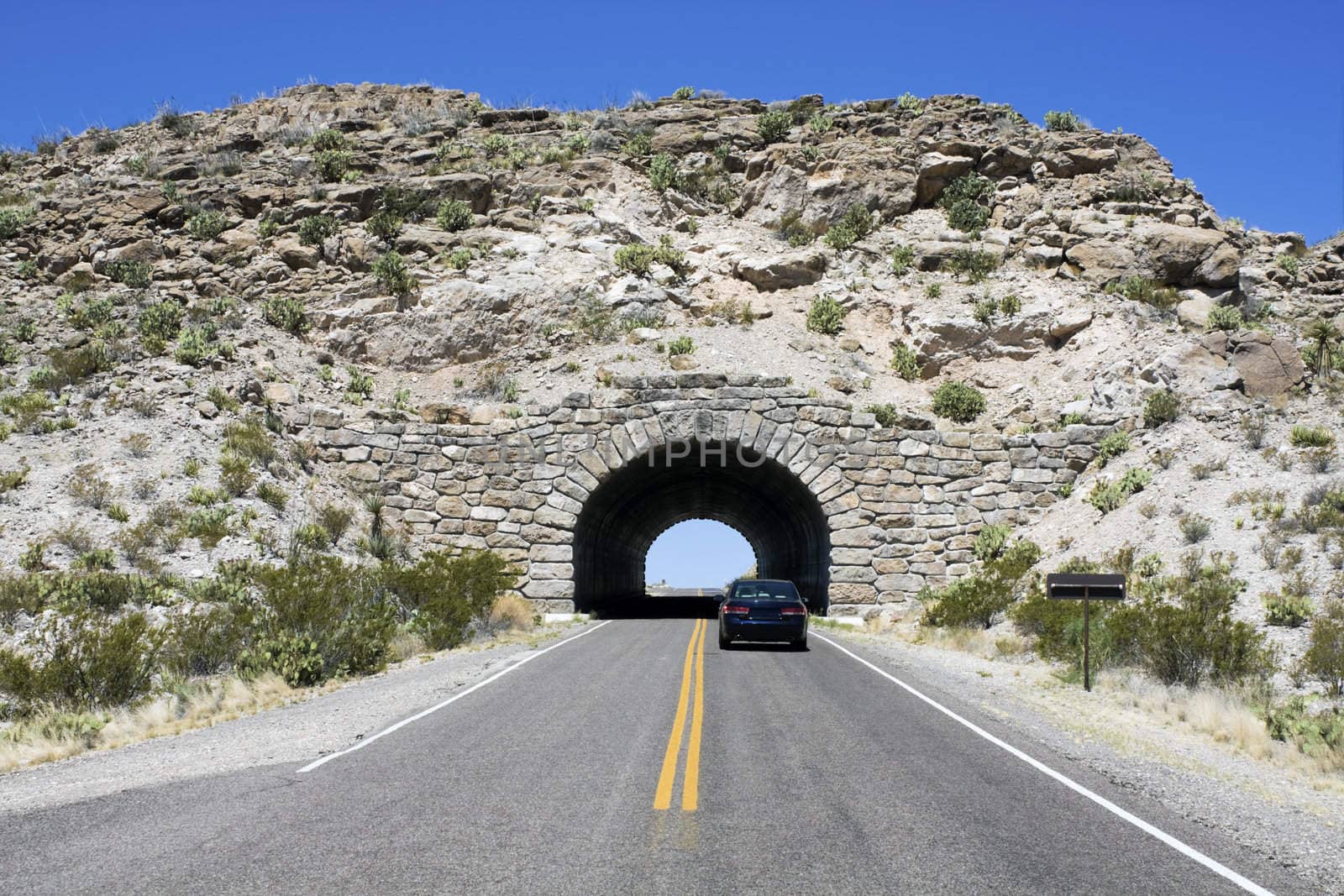 Tunnel in Big Bend National Park, NM.