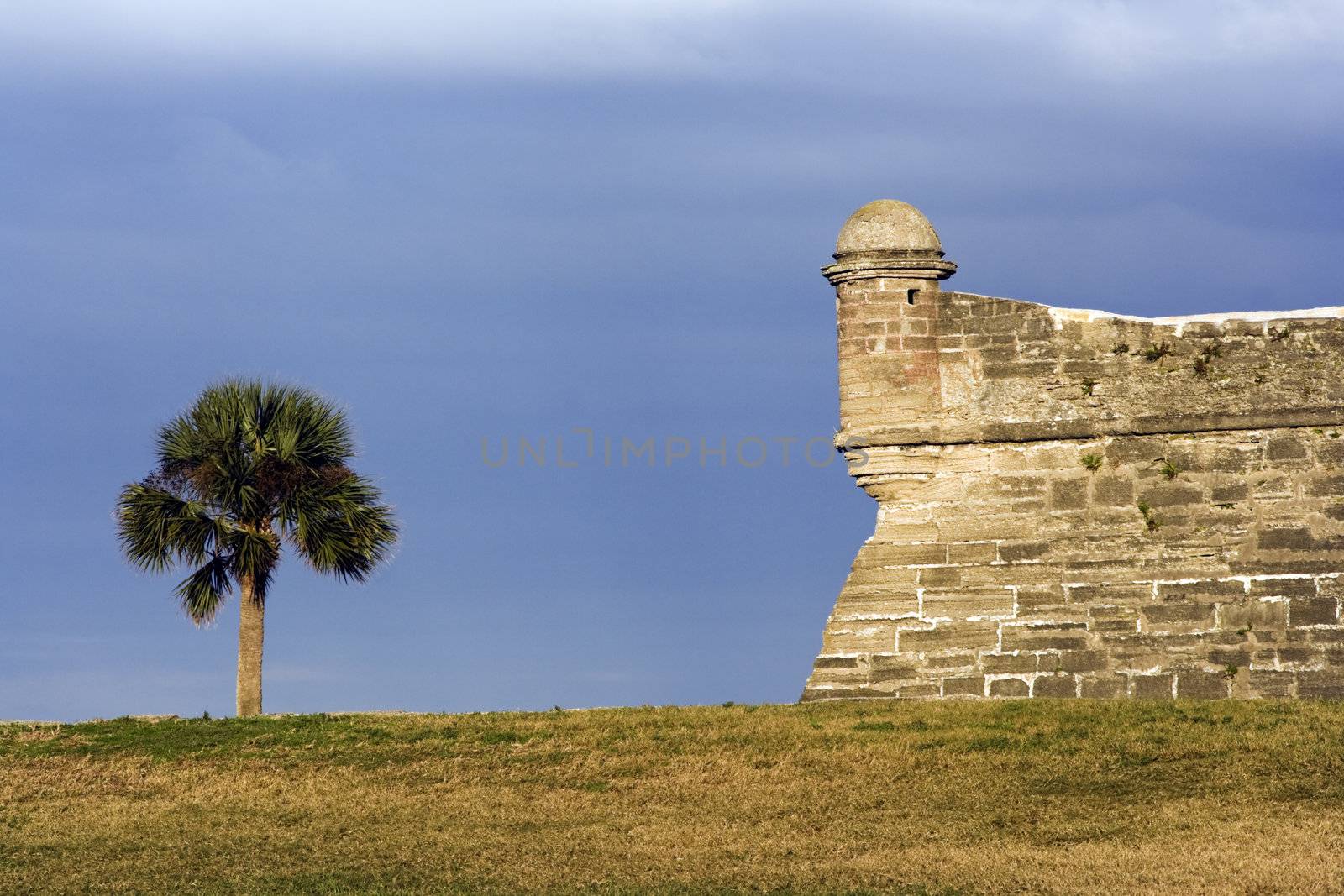 Castillo de San Marcos in St. Augustine, Florida.