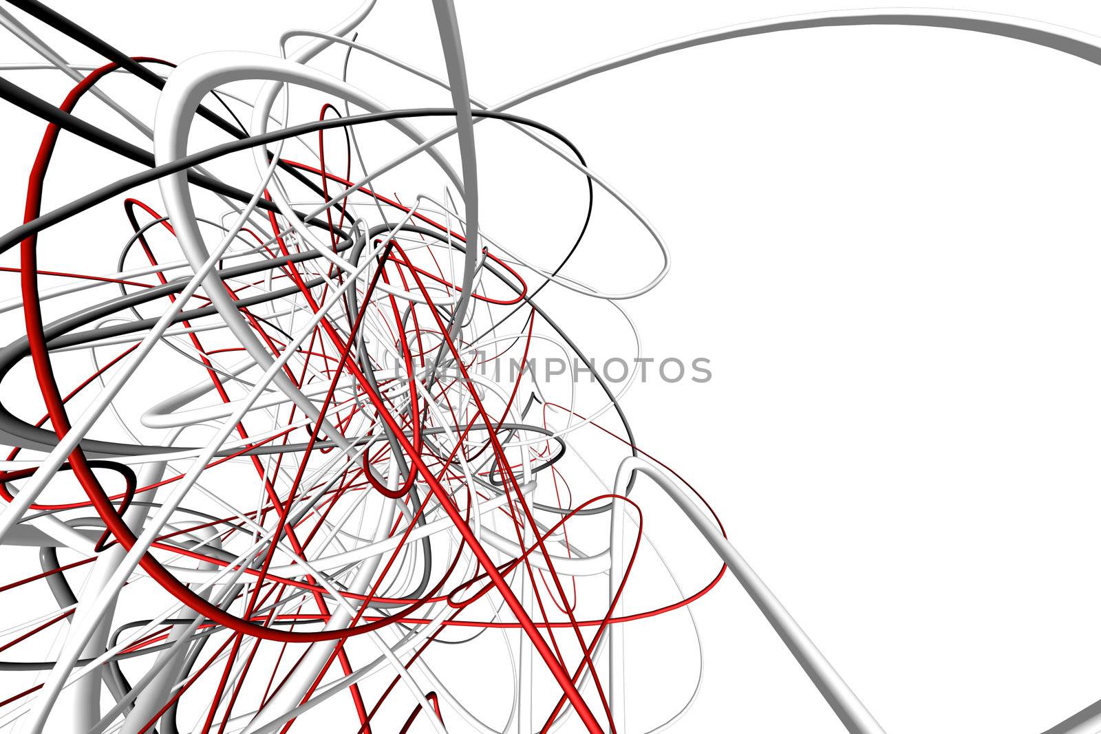 Abstract 3d lines by jeremywhat