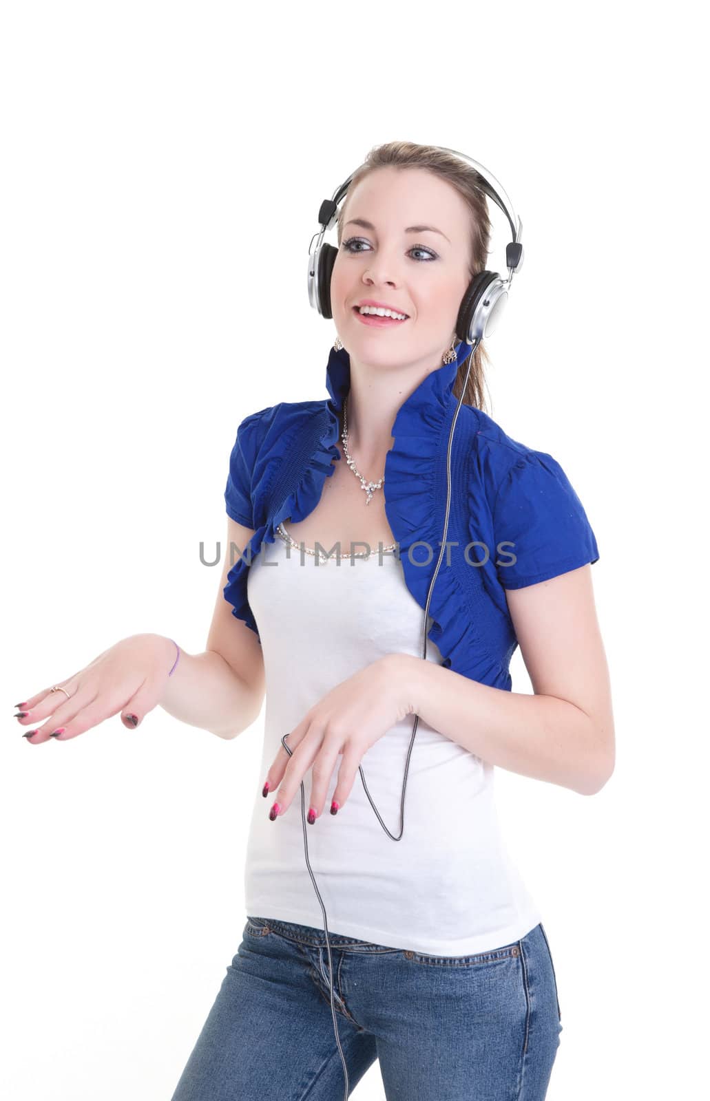 listening to music headphones by clearviewstock