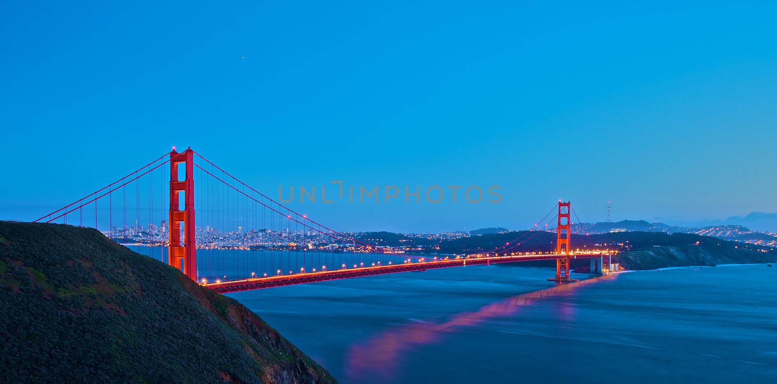 Golden Gate Bridge at Sunset