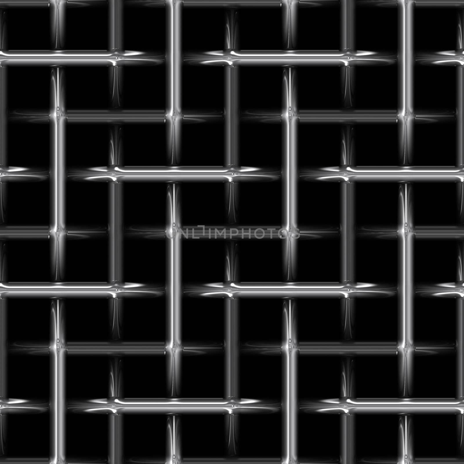 an abstract stainless steel metal weave background