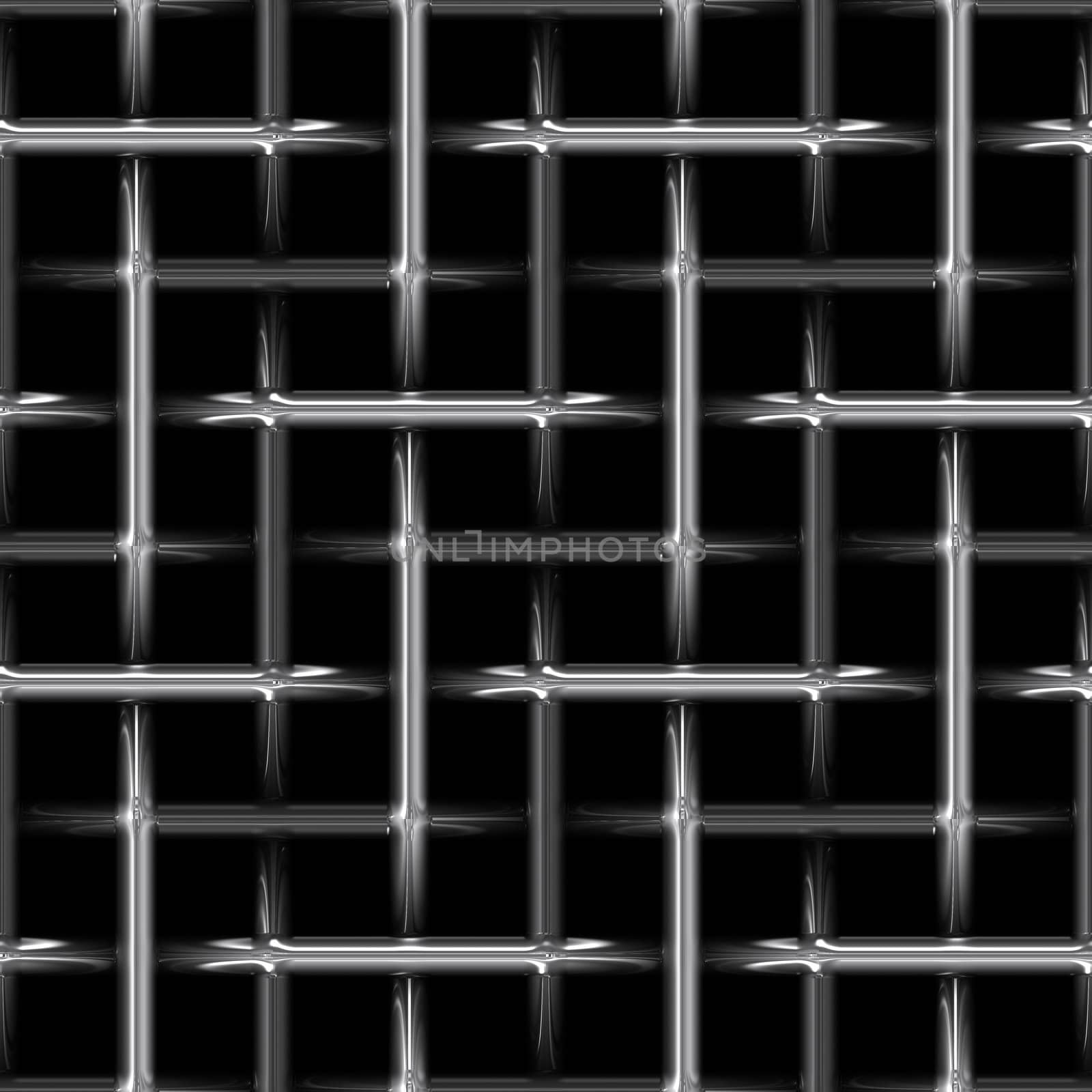 an abstract stainless steel metal weave background