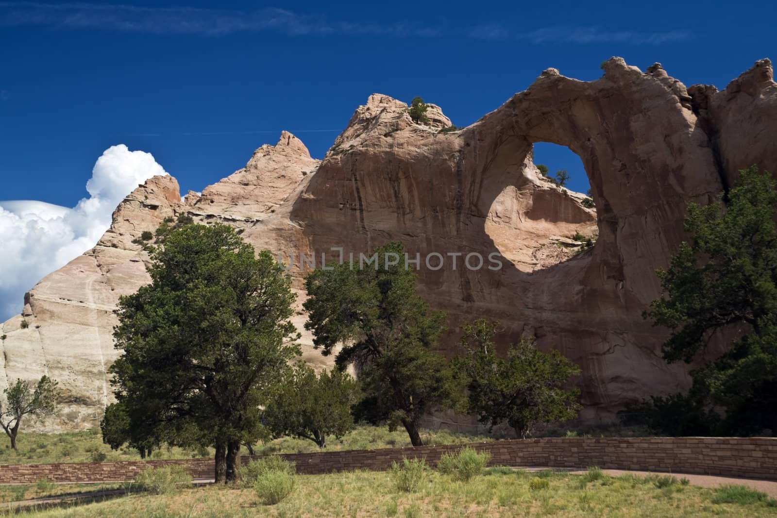 Navajos' Window - landmark of eastern Arizona.