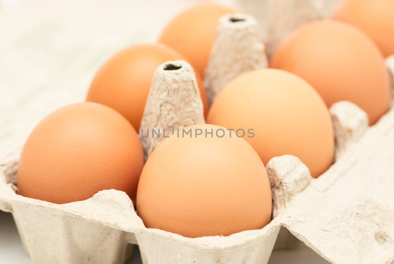 Eggs in a box