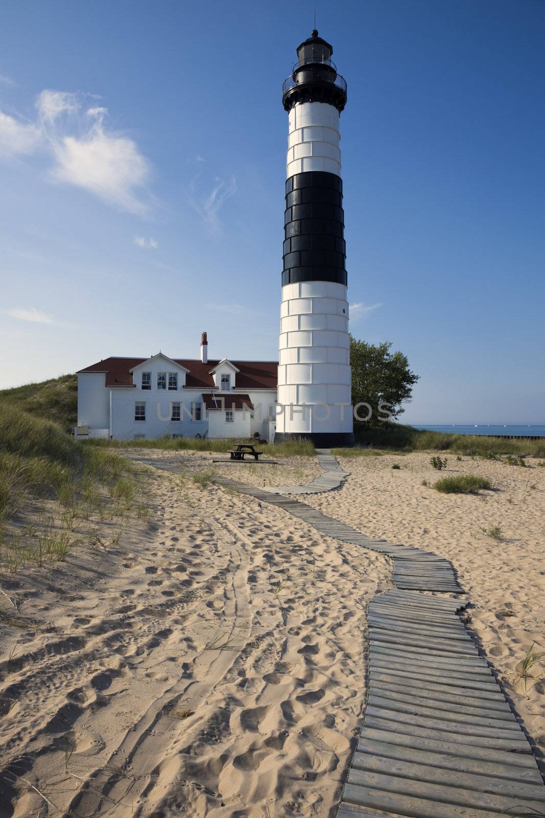 Big Sable Point Lighthouse by benkrut