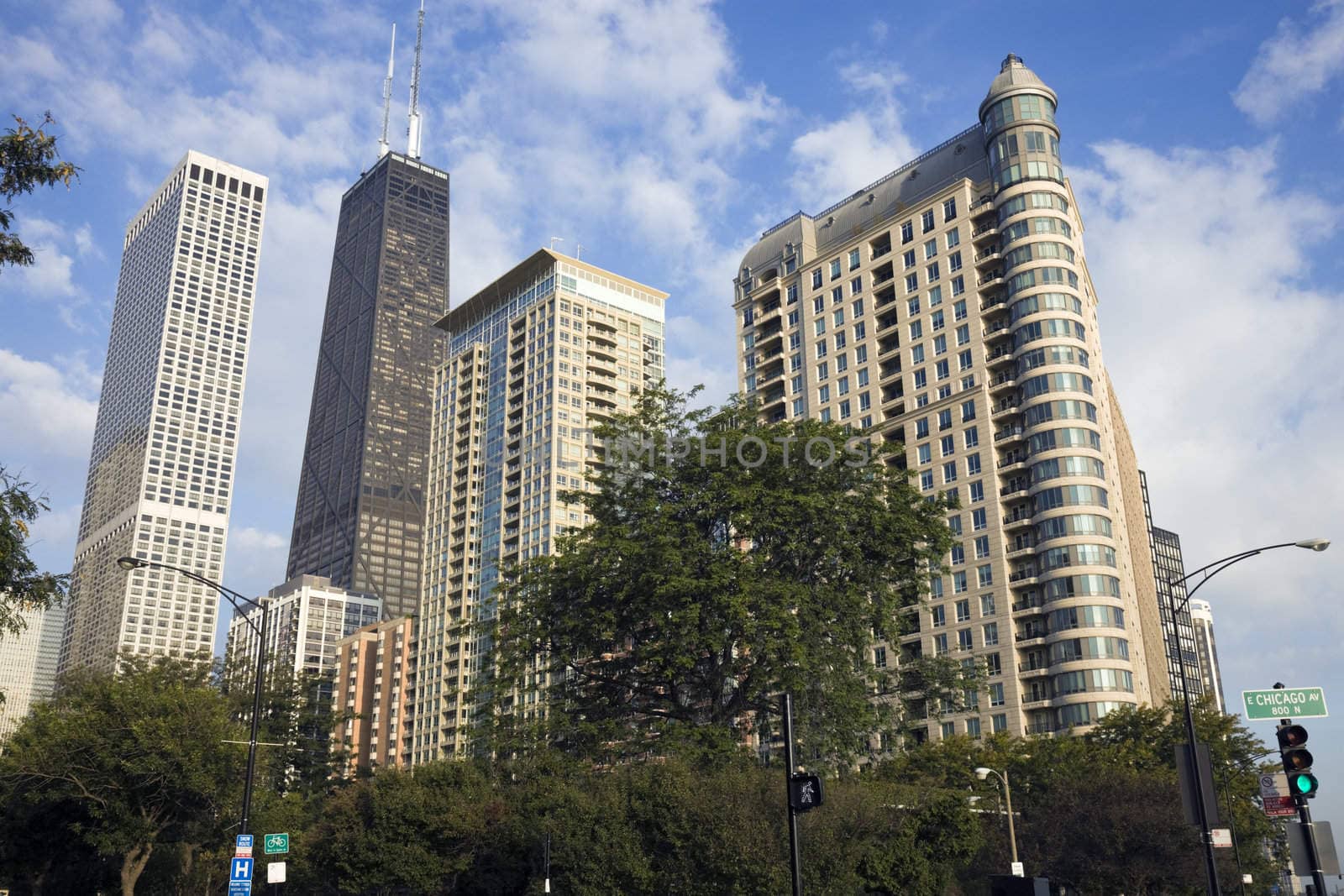 Gold Coast in Chicago - late summer