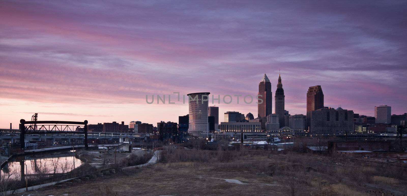 Downtown Cleveland by benkrut