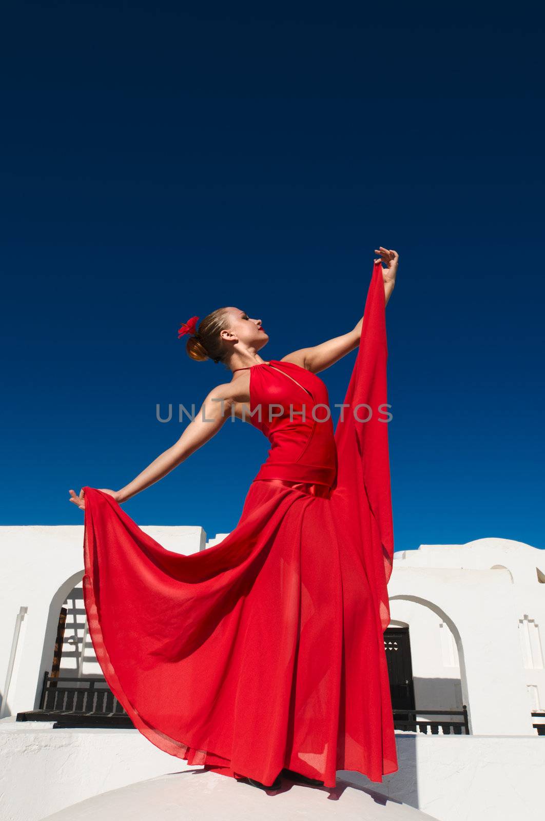 Flamenco dancer by nikitabuida