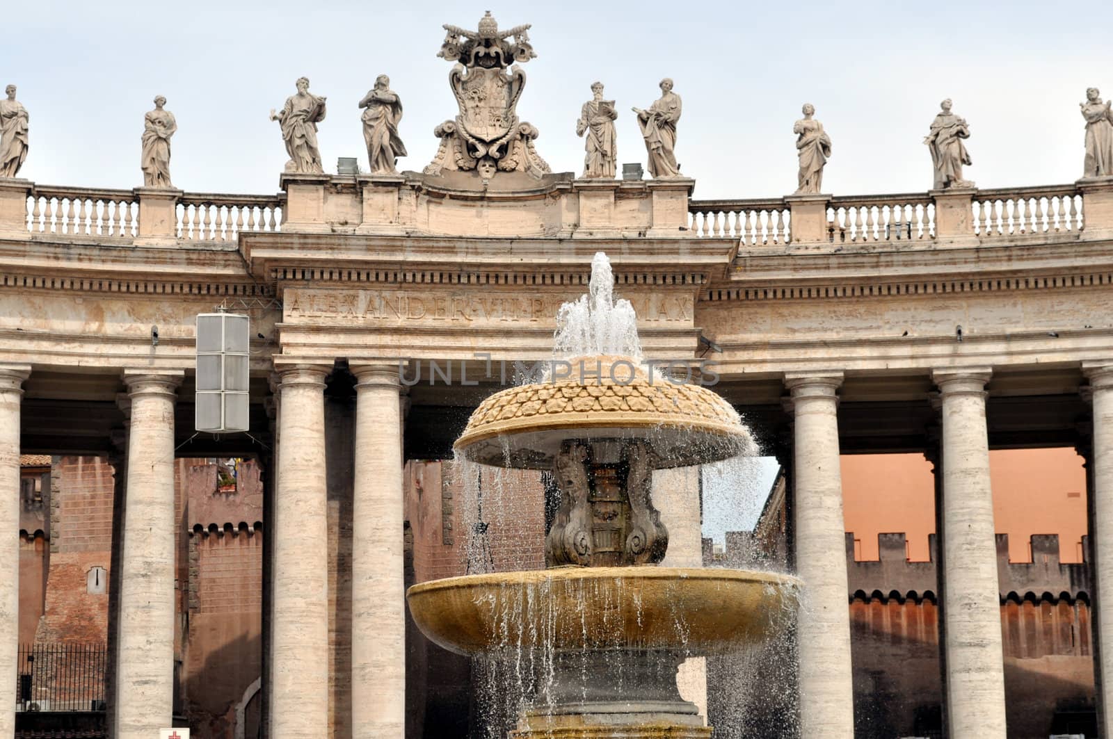 Basilica church of Saint Peter (San Pietro), Rome, Italy