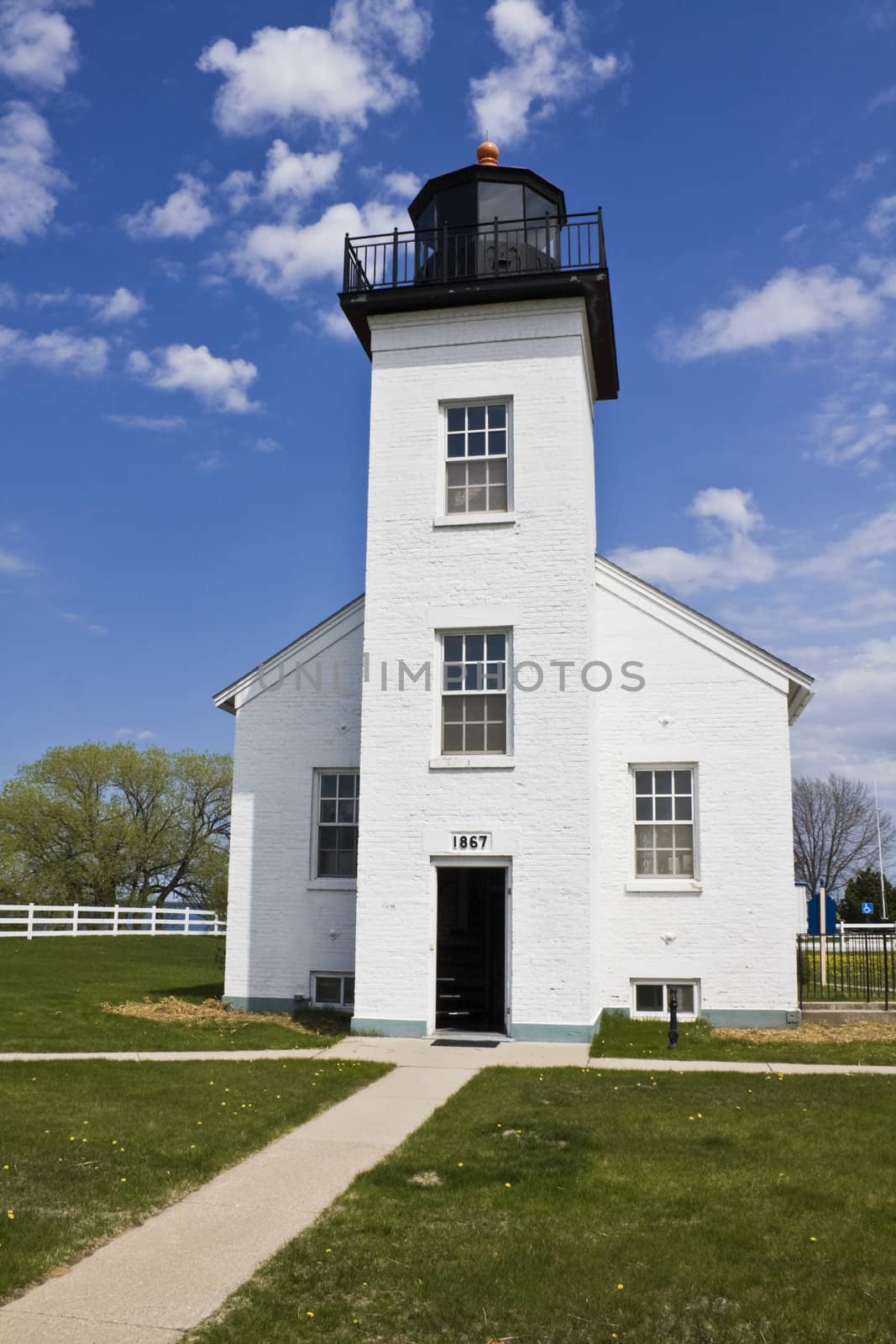 Sand Point Lighthouse - Escanaba; Michigan.